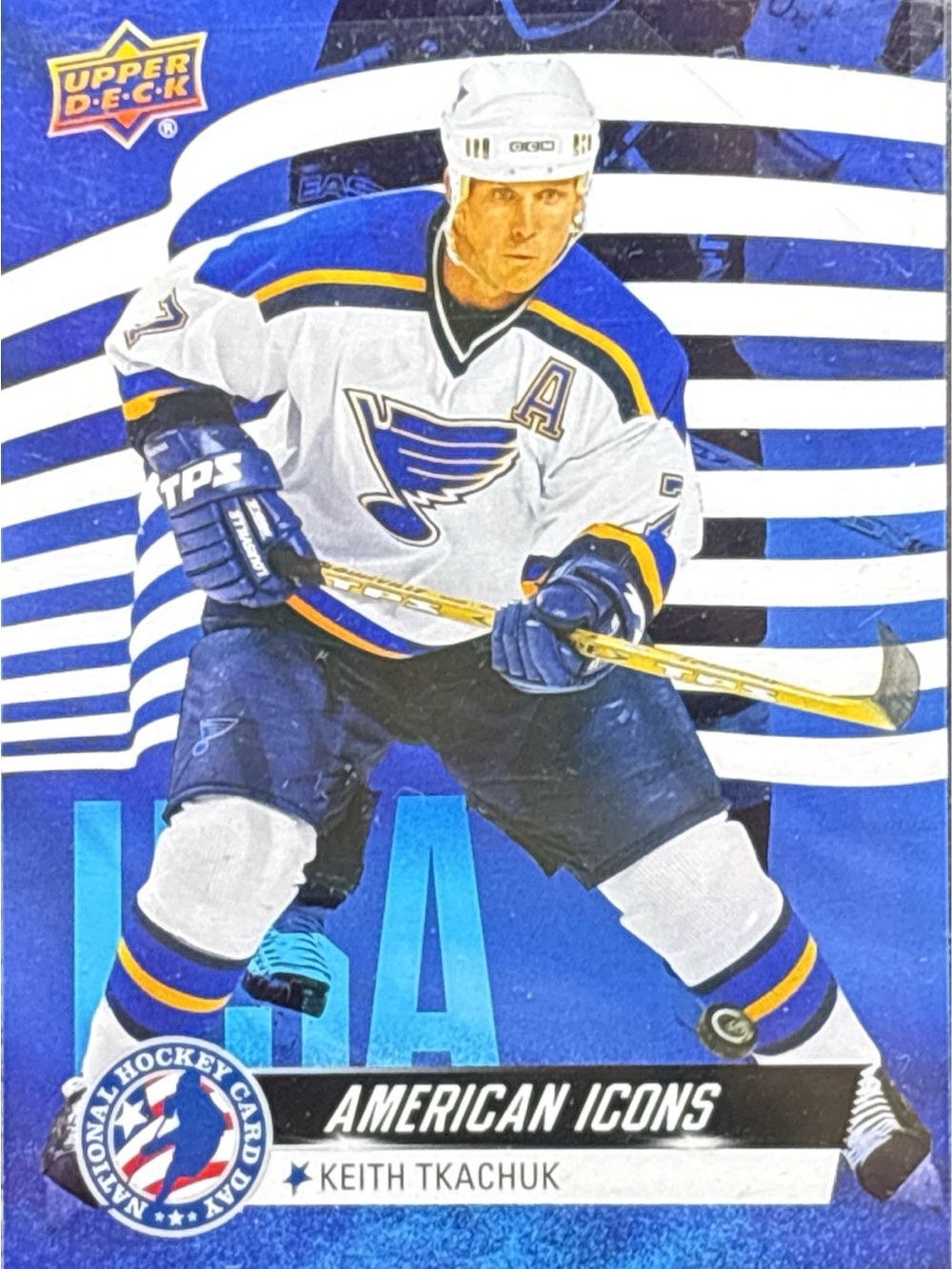 Upper Deck American Icons Keith Tkachuk Hockey Trading Card